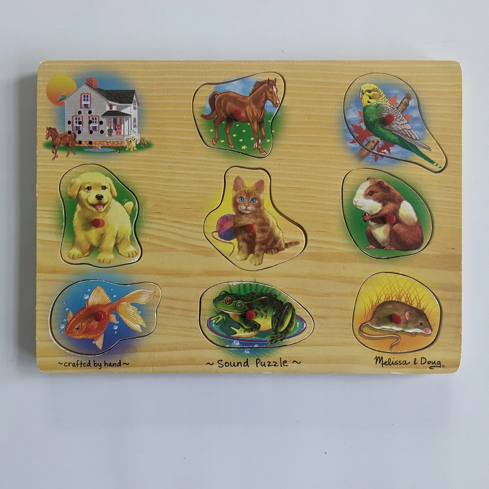 Melissa & Doug Pet Sound Puzzle